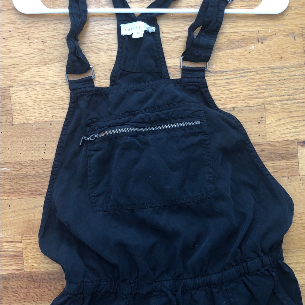 Vici Black overalls Size medium